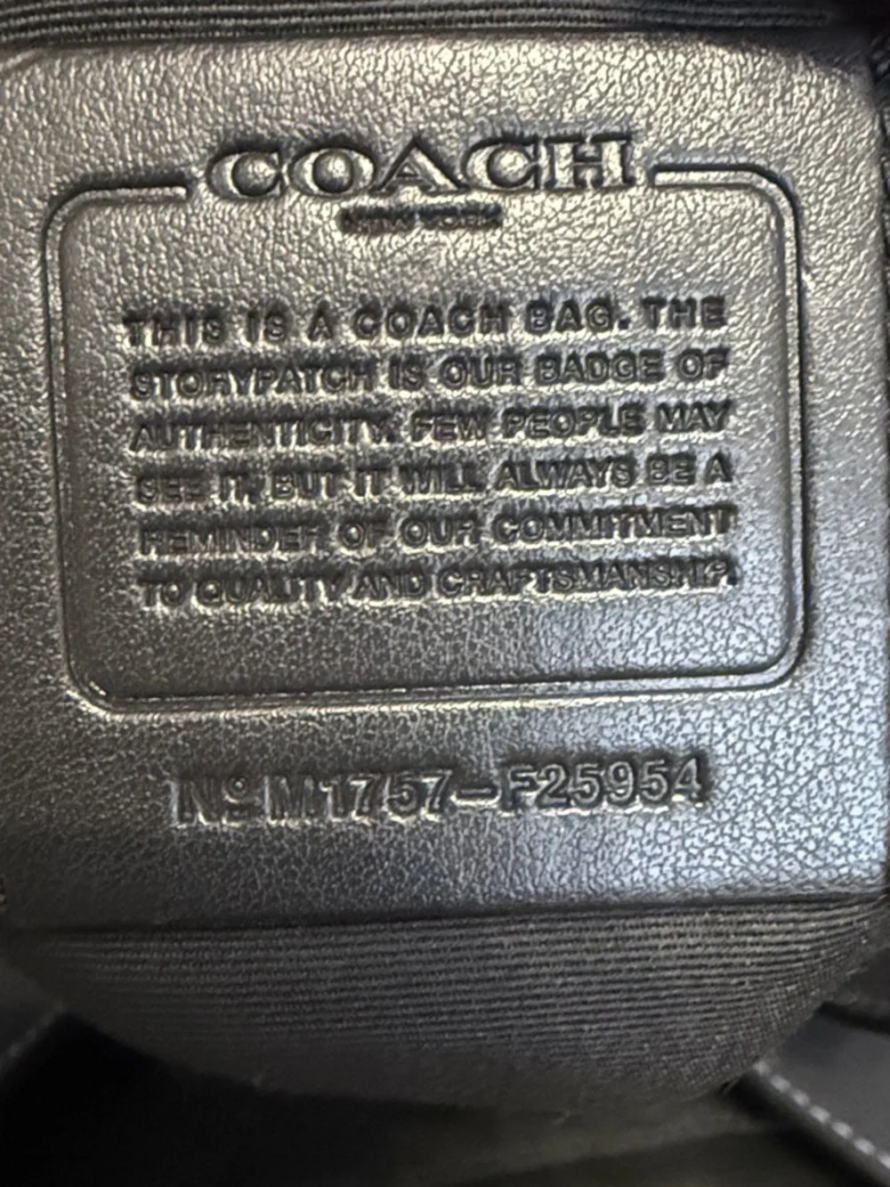 Coach Gray Embossed Leather Lexus Shoulder Hobo Bag with Gold Hardware
